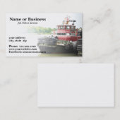 Carte De Visite remorqueur (Devant / Derrière)