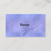 Carte De Visite Remous bleus (Dos)
