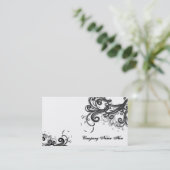 Carte De Visite remous de noir (Debout devant)