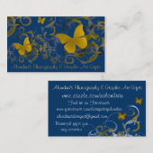 Carte De Visite Remous de papillon (Devant / Derrière)