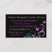 Carte De Visite Remous de papillon (Dos)