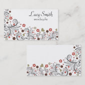 Carte De Visite Remous de pays (Devant / Derrière)