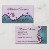 Carte De Visite Remous des étoiles N (Devant / Derrière)