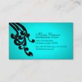 Carte De Visite Remous élégants (Dos)