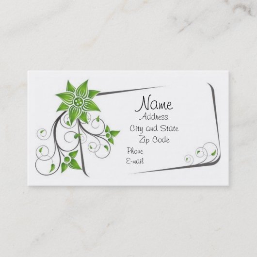 Carte De Visite Remous et frontières (Devant)