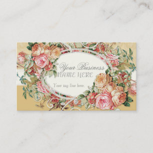 Carte De Visite Remous modernes antiques vintages de bouquet
