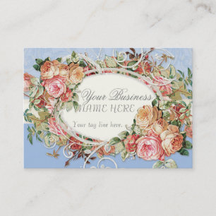Carte De Visite Remous modernes antiques vintages de bouquet
