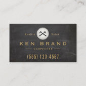 Carte De Visite Remplacement de la construction de la scie de mart (Devant)