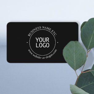 Carte De Visite Remplacement de logo facile et texte personnalisab
