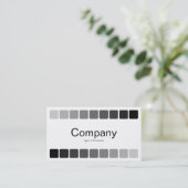 Carte De Visite Remplacement des nuances (Debout devant)