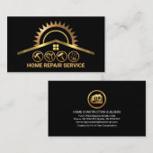 Carte De Visite Remplacement des outils de main-d'oeuvre de constr (Devant / Derrière)