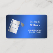 Carte De Visite Remplacement du pétrole (Devant)