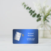 Carte De Visite Remplacement du pétrole (Debout devant)