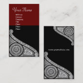 CARTE DE VISITE RENAISSANCE (Devant / Derrière)