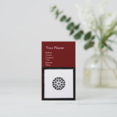 Carte De Visite RENAISSANCE Bureau juridique Procureur noir blanc  (Debout devant)