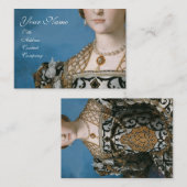 CARTE DE VISITE RENAISSANCE MODE JEWELRY COSTUME DESIGNER (Devant / Derrière)