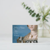 CARTE DE VISITE RENAISSANCE MODE JEWELRY COSTUME DESIGNER (Debout devant)