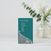 Carte De Visite RENAISSANCE Monogramme 1 (Debout devant)