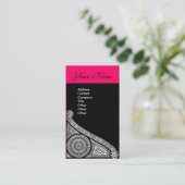 Carte De Visite RENAISSANCE rose (Debout devant)