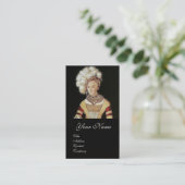 CARTE DE VISITE RENASSAINCE BEAUTÉ, MODE BIJOUX COSTUME DESIGN (Debout devant)