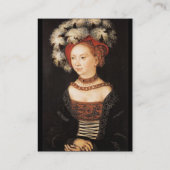 CARTE DE VISITE RENASSAINCE BEAUTÉ, MODE BIJOUX COSTUME DESIGN (Dos)