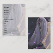 Carte De Visite Rencontre cosmique (Devant / Derrière)