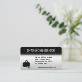 Carte De Visite Rendez-vous au bureau des médecins sur le dos (Debout devant)