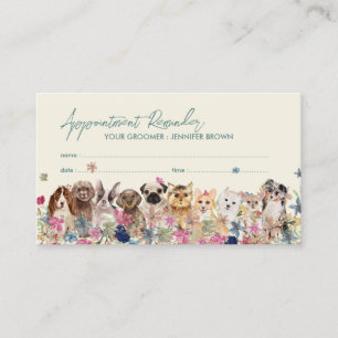 Carte De Visite Rendez-vous avec l'exploitant du Sage Cream Dog Ca