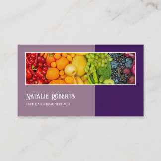 Carte De Visite Rendez-vous avec un coach en nutrition botanique b