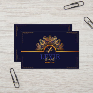 Carte De Visite Rendez-vous chez un coiffeur élégant et chic