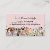 Carte De Visite Rendez-vous de designer d'accessoires pour animaux (Dos)