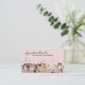 Carte De Visite Rendez-vous de designer d'accessoires pour animaux (Debout devant)
