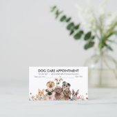 Carte De Visite Rendez-vous Dogs Boho Chic (Debout devant)