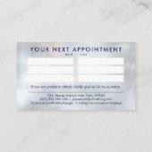 Carte De Visite Rendez-vous Mandala en marbre Nails (Dos)