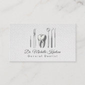 Carte De Visite Rendez-vous professionnel de dentiste (Devant)