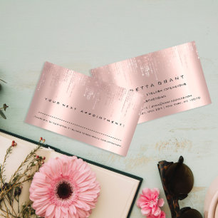 Carte De Visite Rendez-vous professionnel Salon de beauté