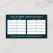 Carte De Visite Rendez-vous Yin Yang Shiatsu (Dos)