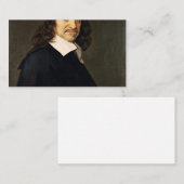 Carte De Visite René Descartes (Devant / Derrière)