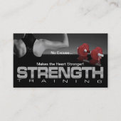 Carte De Visite Renforcez votre encadrement du mode de vie (Devant)