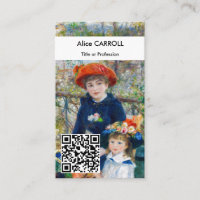Renoir - Deux soeurs sur la terrasse - QR Code