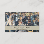 Carte De Visite Renoir Moulin Danse Galette Party (Devant)