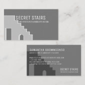 Carte De Visite Rénovation de bâtiment historique par Gray Archite (Devant / Derrière)