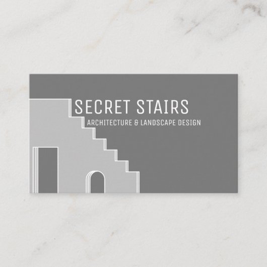 Carte De Visite Rénovation de bâtiment historique par Gray Archite (Devant)