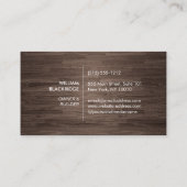 Carte De Visite Rénovation de Luxe Moderne (Dos)