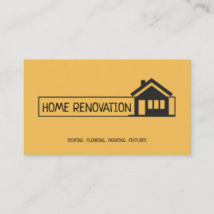 Carte De Visite Rénovation de maison Construction