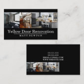 Carte De Visite Rénovation de maison, rénovation (Devant / Derrière)