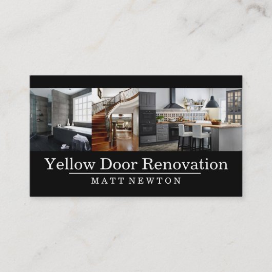 Carte De Visite Rénovation de maison, rénovation (Devant)