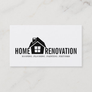 Carte De Visite Rénovation de maison Rénovation Construction