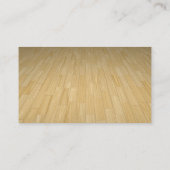 Carte De Visite Rénovation du plancher en bois franc (Dos)