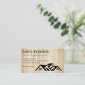 Carte De Visite Rénovation | Entrepreneur général (Debout devant)